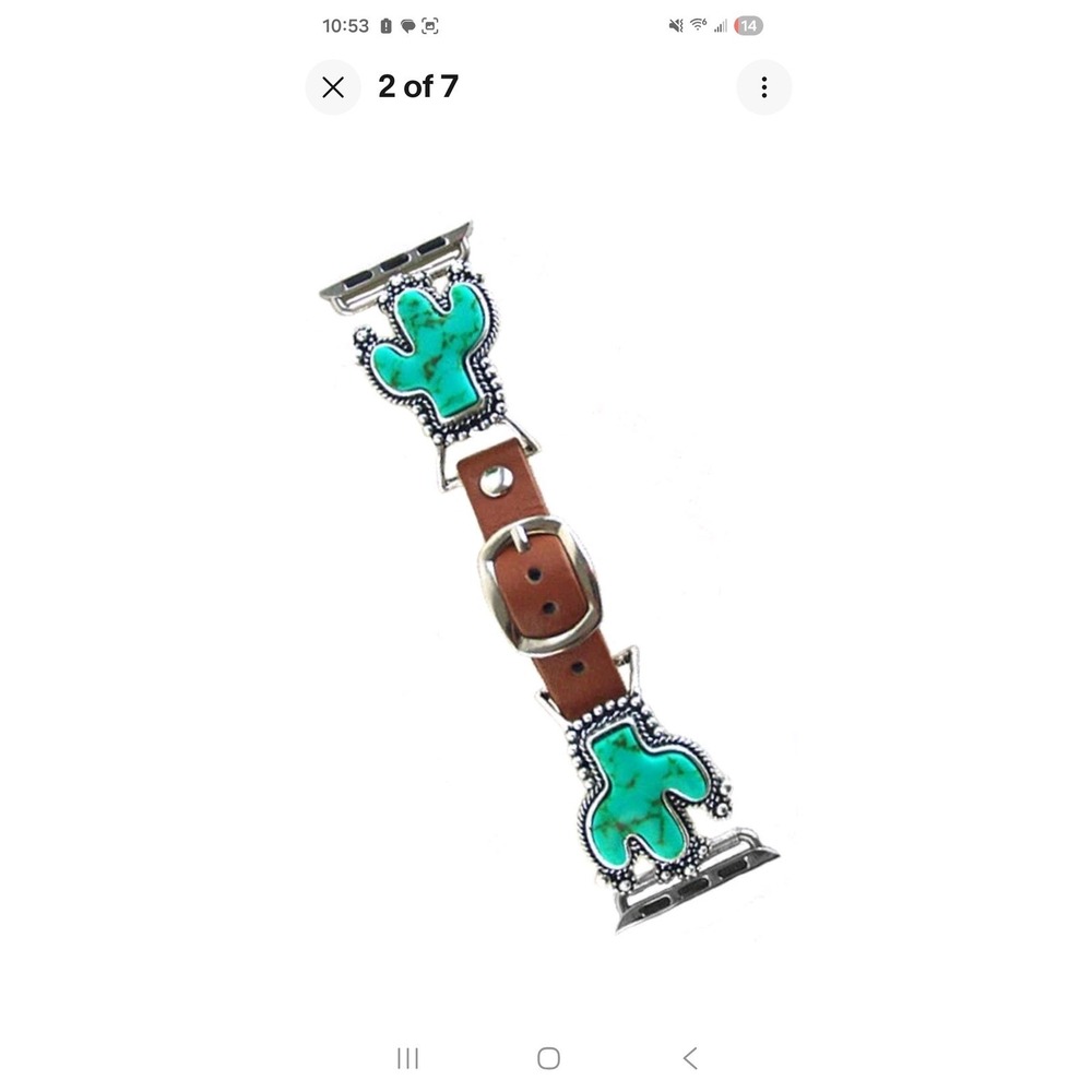 Western Apple Watch Leather Band 38/40/41mm